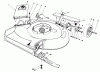 Toro 16785 - Lawnmower, 1987 (7000001-7999999) Listas de piezas de repuesto y dibujos HOUSING ASSEMBLY