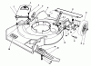 Toro 16785 - Lawnmower, 1991 (1000001-1999999) Listas de piezas de repuesto y dibujos HOUSING ASSEMBLY