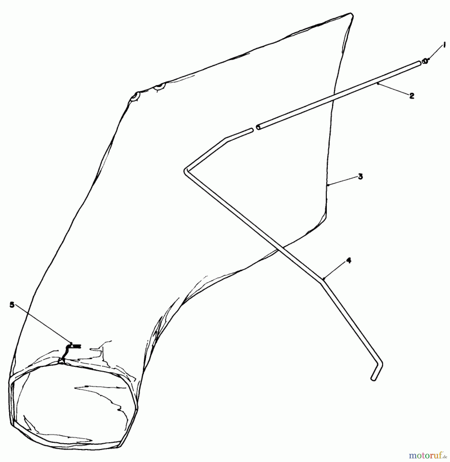  Toro Neu Mowers, Walk-Behind Seite 1 16860 - Toro Lawnmower, 1981 (1000001-1999999) GIANT BAGGING KIT (OPTIONAL)