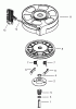 Toro 20012 - 22" Recycler Lawnmower, 2002 (220300001-220999999) Listas de piezas de repuesto y dibujos RECOIL STARTER ASSEMBLY NO. 590702 (OPTIONAL) TECUMSEH MODEL LEV120361560B