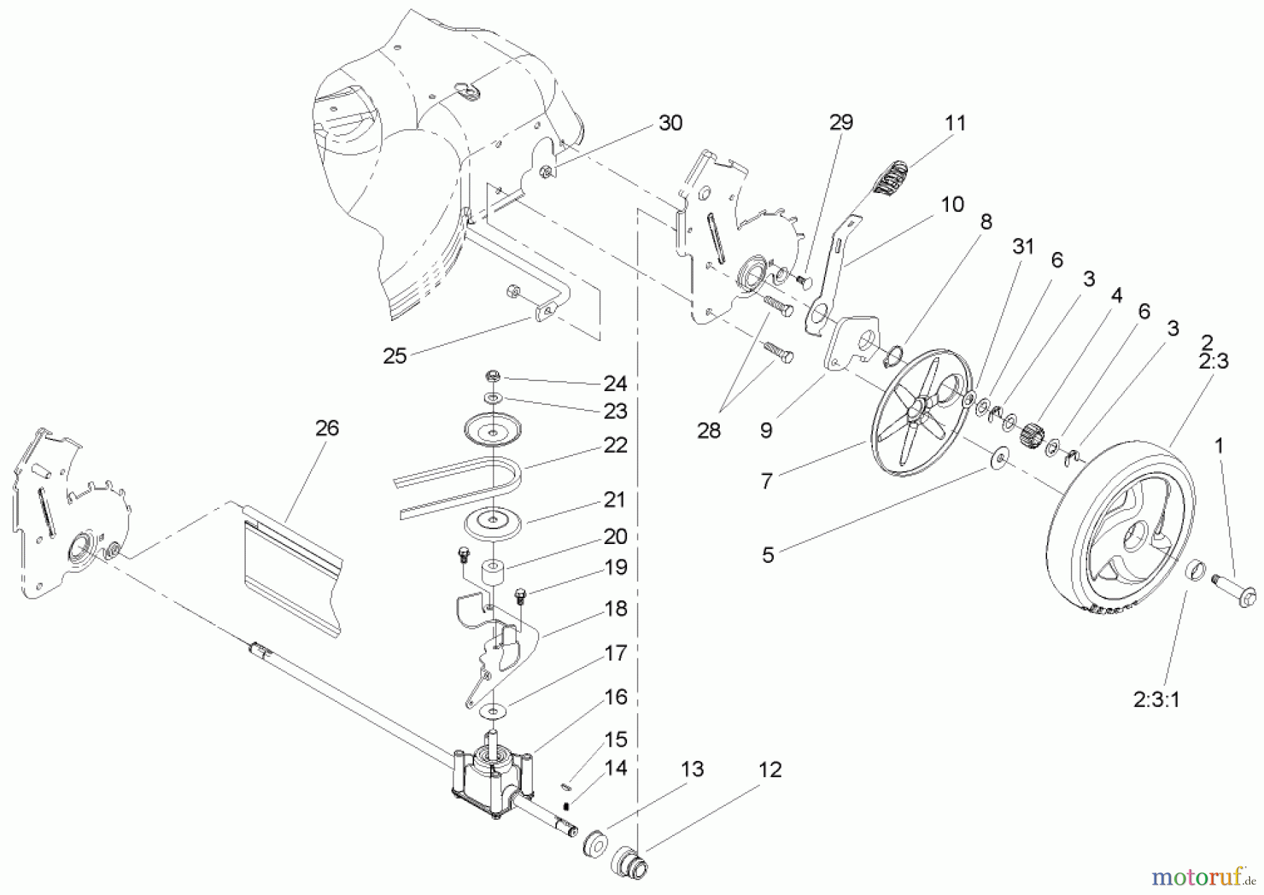  Toro Neu Mowers, Walk-Behind Seite 1 20013 - Toro 22