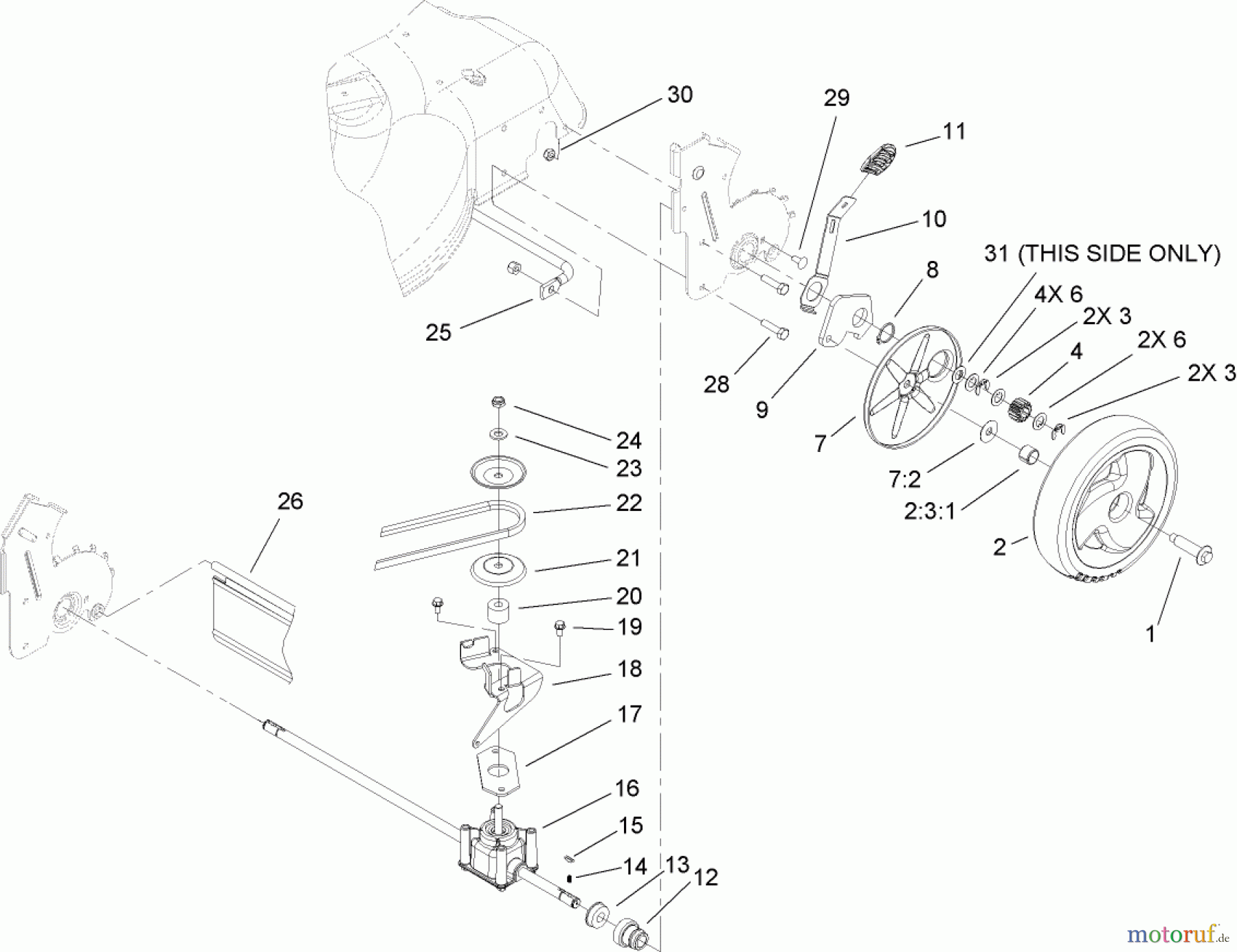  Toro Neu Mowers, Walk-Behind Seite 1 20013 - Toro 22