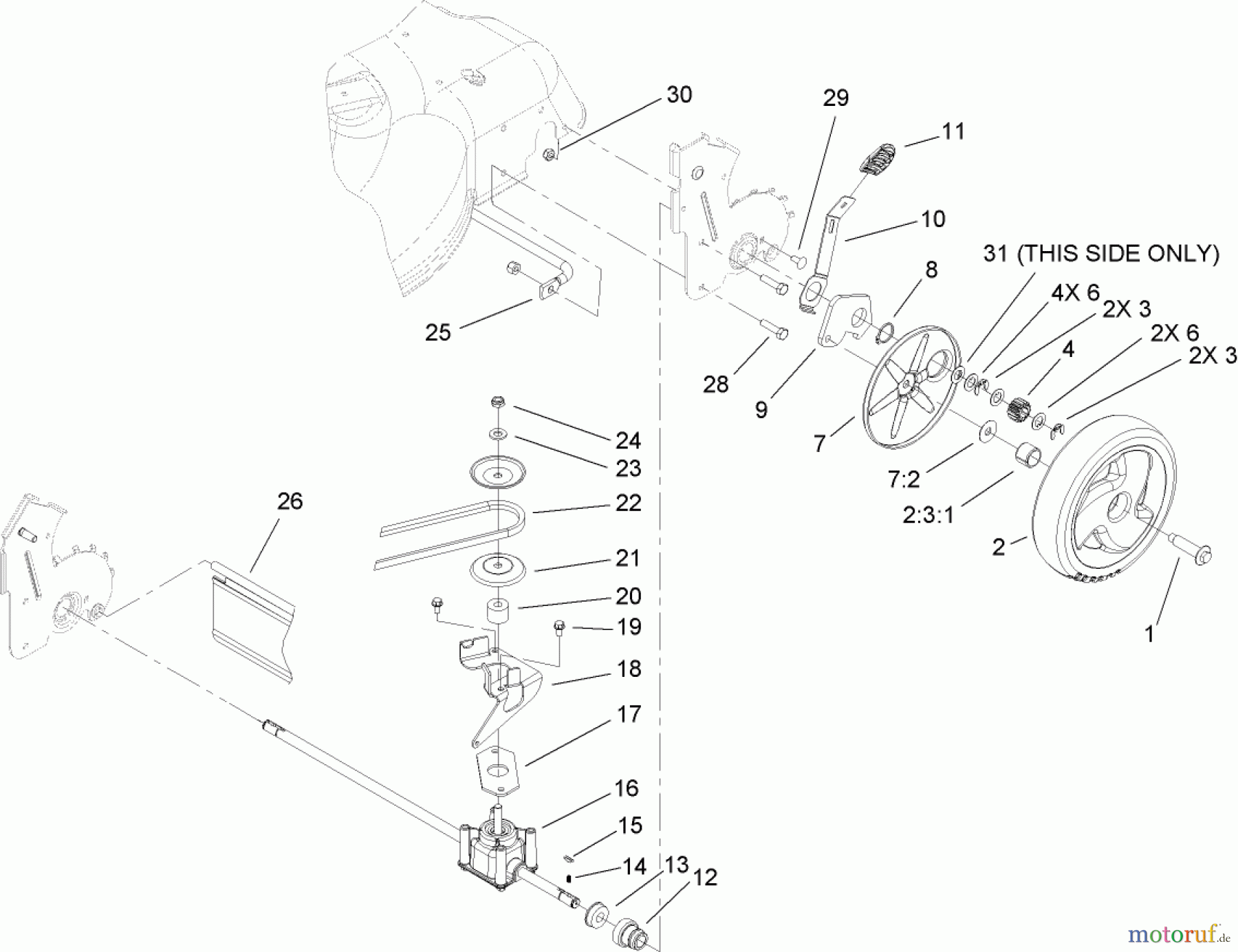  Toro Neu Mowers, Walk-Behind Seite 1 20017 - Toro 22