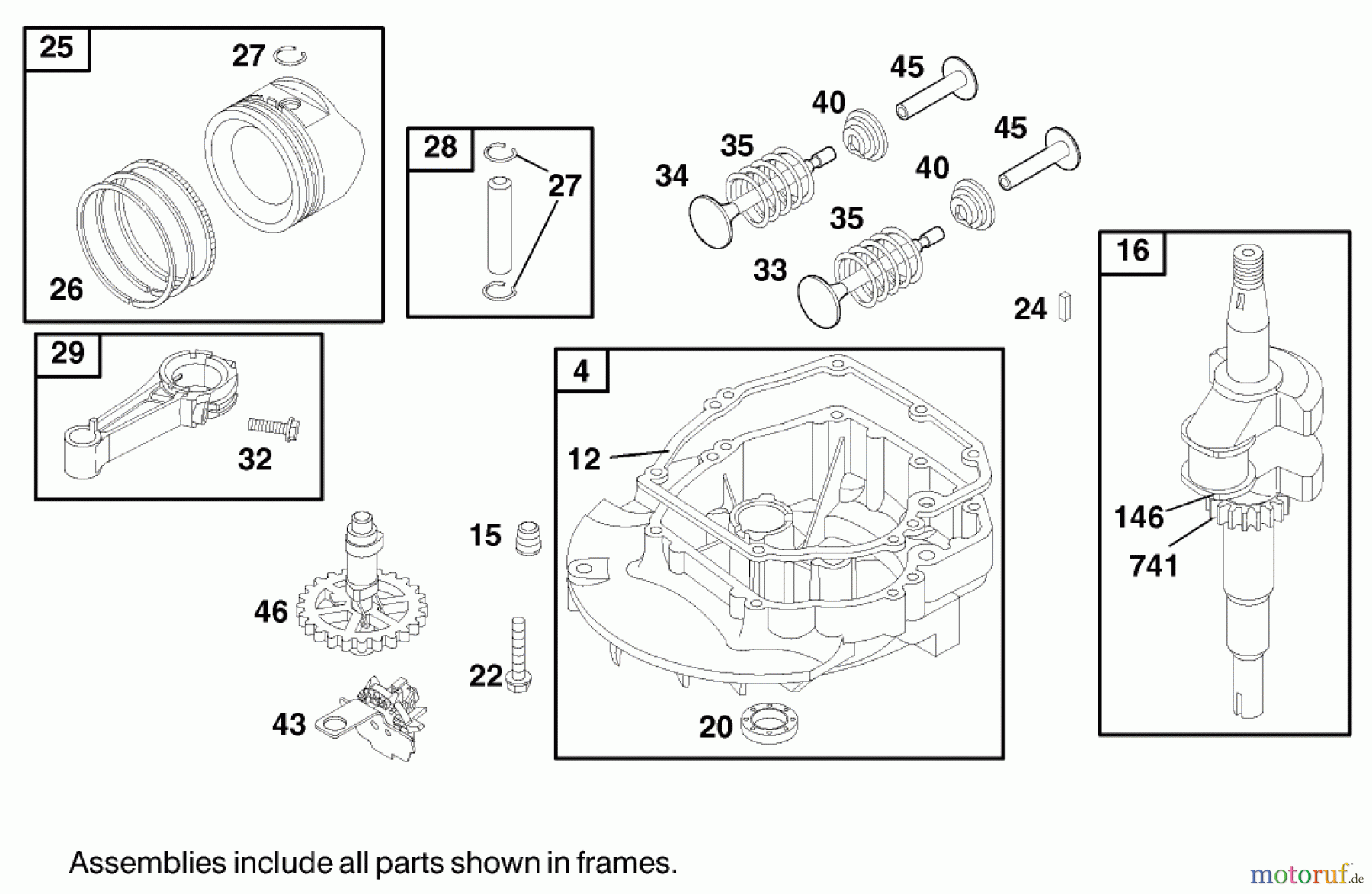  Toro Neu Mowers, Walk-Behind Seite 1 20020 (R-21S1) - Toro Recycler Mower, R-21S1, 1999 (9900001-9999999) ENGINE BRIGGS & STRATTON MODEL 12H802-1767-E1 #2