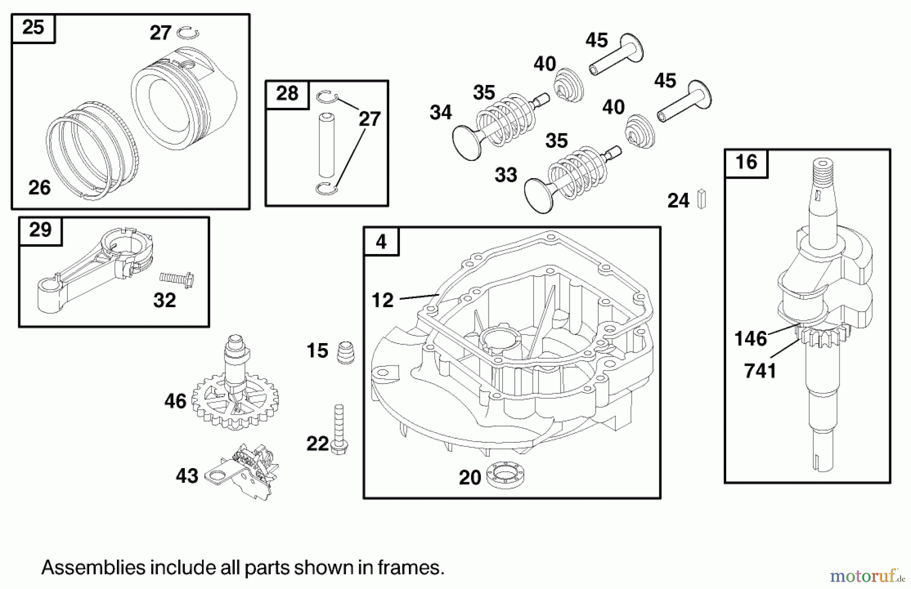  Toro Neu Mowers, Walk-Behind Seite 1 20022 (R-21S) - Toro Recycler Mower, R-21S, 1999 (9900001-9999999) ENGINE BRIGGS & STRATTON MODEL 12H802-1767-E1 #2