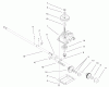 Toro 20036 - Super Recycler Mower, 2002 (220000001-220999999) Listas de piezas de repuesto y dibujos GEAR CASE ASSEMBLY NO. 104-7674