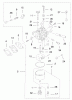 Toro 20044 (SR-21OS) - Super Recycler Mower, SR-21OS, 1999 (99000001-99999999) Listas de piezas de repuesto y dibujos CARBURETOR ASSEMBLY