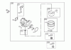 Toro 20056 - Super Recycler Lawn Mower, 2006 (260000001-260999999) Listas de piezas de repuesto y dibujos CARBURETOR ASSEMBLY BRIGGS AND STRATTON 125K02-0187-E1