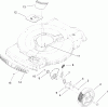 Toro 20112 - 22" Recycler Lawn Mower, 2008 (280000001-280999999) Listas de piezas de repuesto y dibujos FRONT AXLE ASSEMBLY