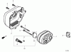 Toro 20194 - Super Bagger Lawn Mower, 2009 (290000001-290999999) Listas de piezas de repuesto y dibujos MUFFLER ASSEMBLY HONDA GCV160A NBL1