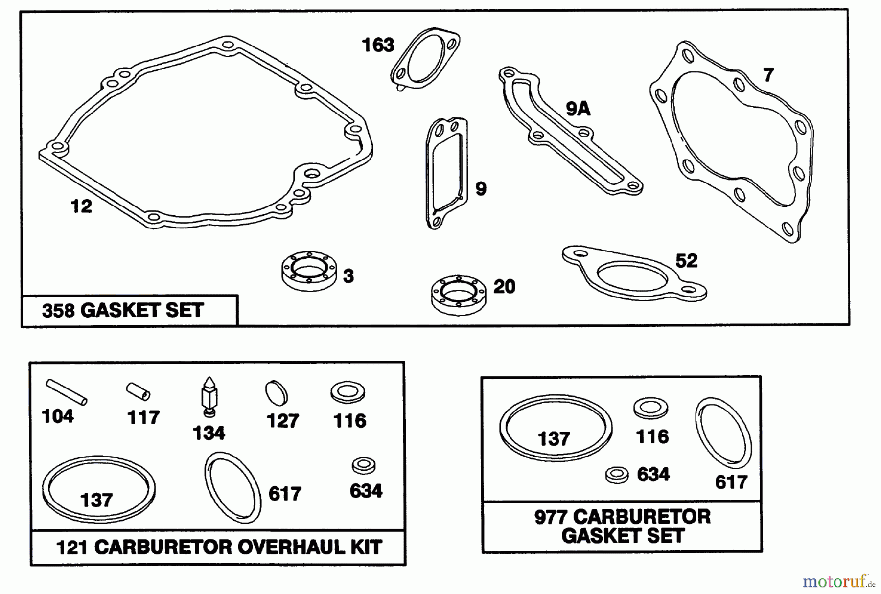  Toro Neu Mowers, Walk-Behind Seite 1 20212 - Toro Lawnmower, 1991 (1000001-1999999) ENGINE BRIGGS & STRATTON MODEL 122702-3188-01 #8