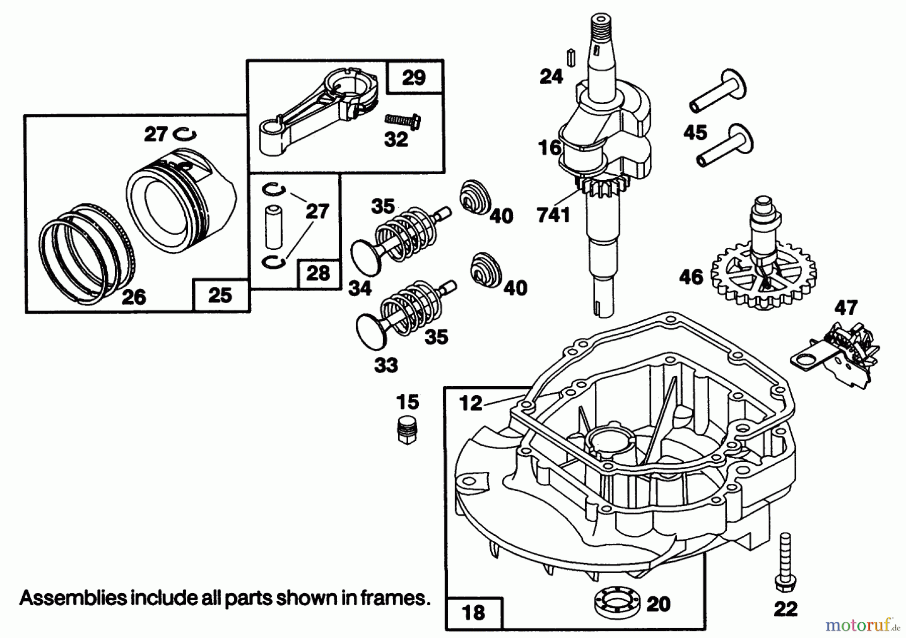  Toro Neu Mowers, Walk-Behind Seite 1 20215 - Toro Lawnmower, 1991 (1000001-1999999) ENGINE BRIGGS & STRATTON MODEL 122702-3171-01 #2