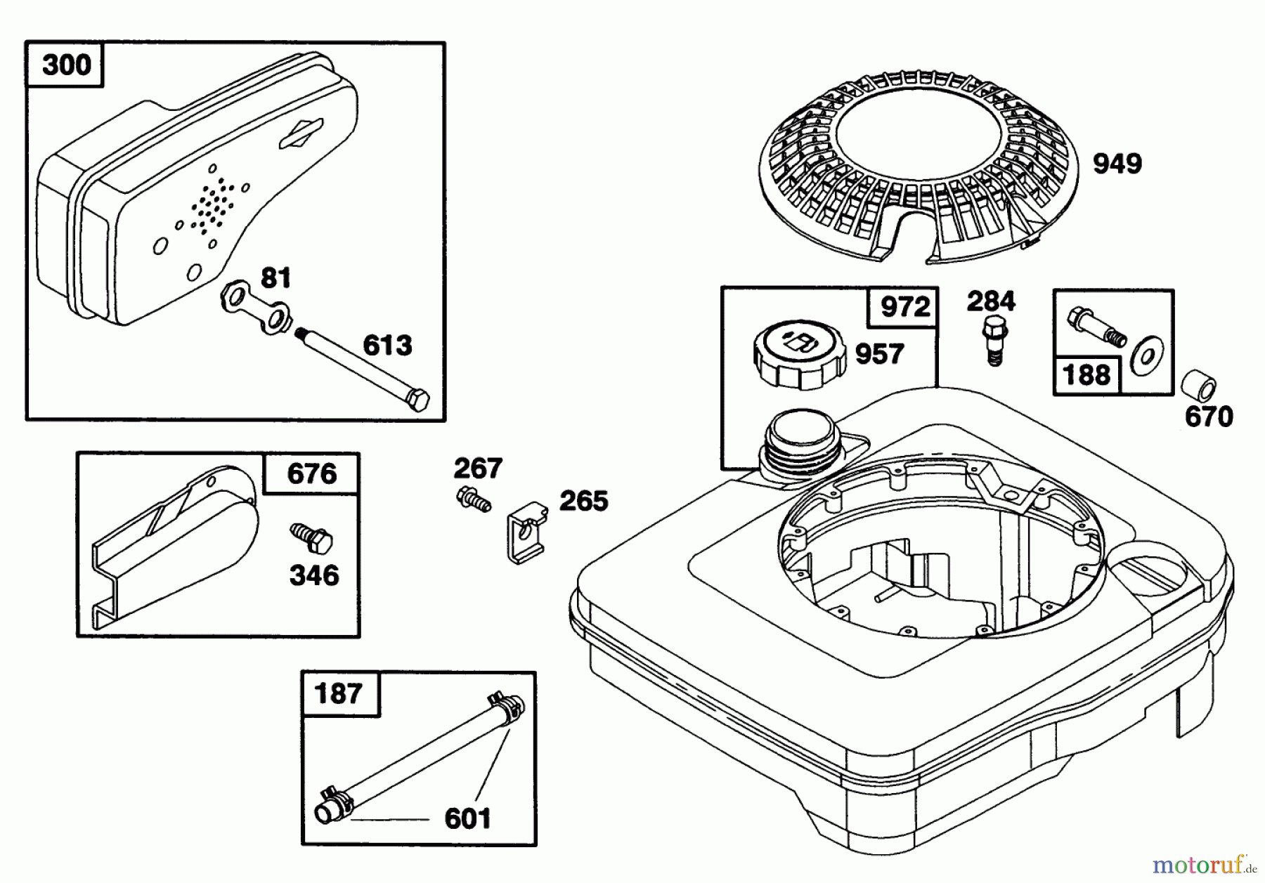  Toro Neu Mowers, Walk-Behind Seite 1 20218 - Toro Lawnmower, 1991 (1000001-1999999) ENGINE BRIGGS & STRATTON MODEL 124702-3115-01 #7