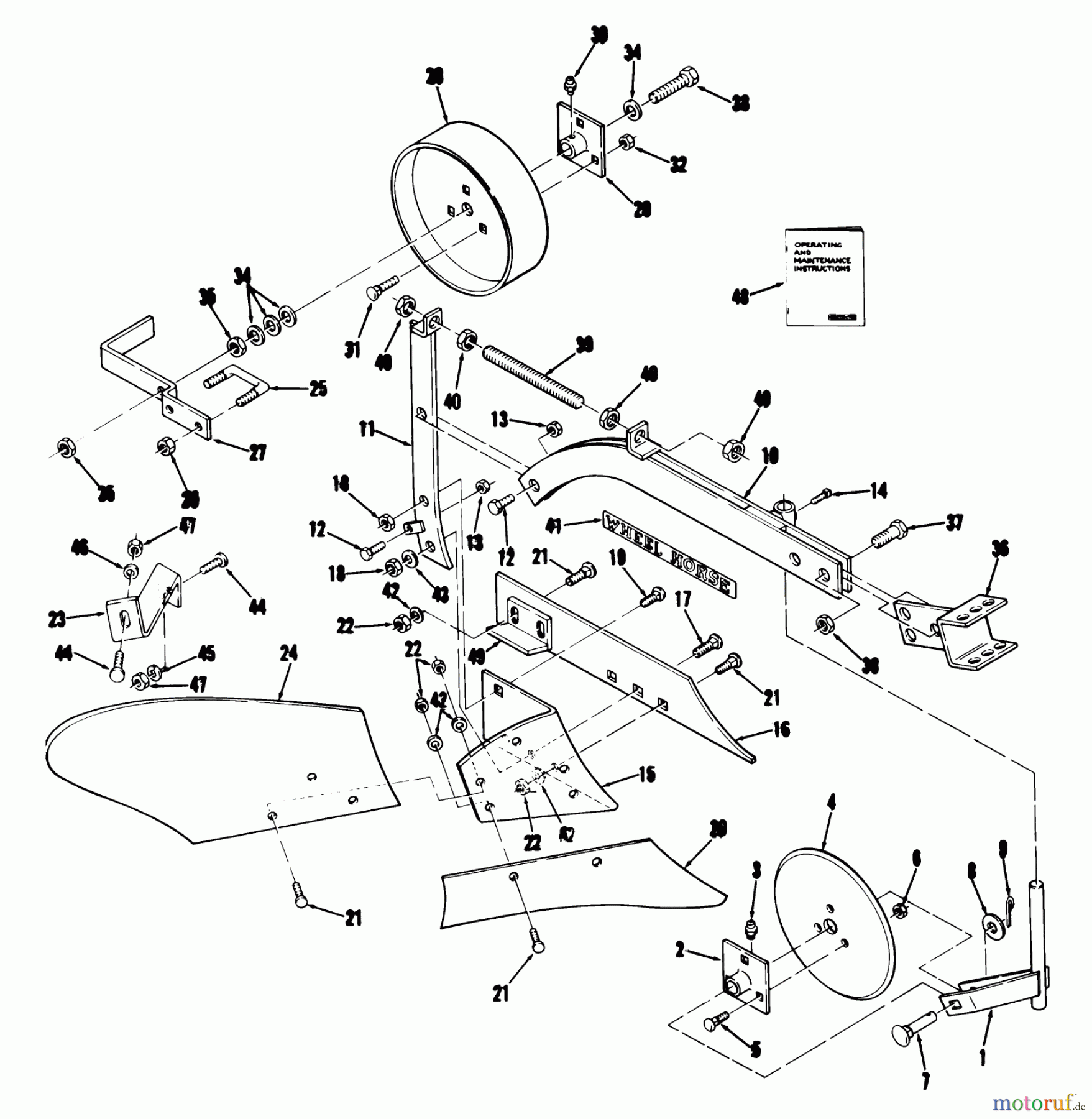  Toro Neu Accessories, Tiller/Cultivator 87-34CM01 - Toro 34