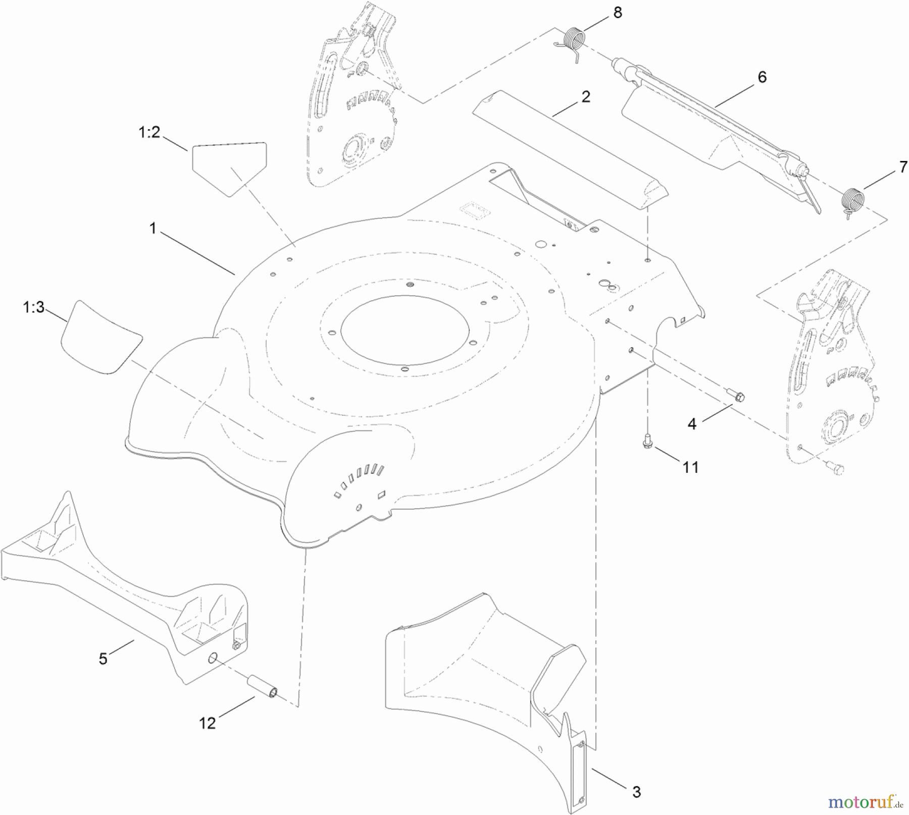  Toro Neu Mowers, Walk-Behind Seite 1 20323 - Toro 20