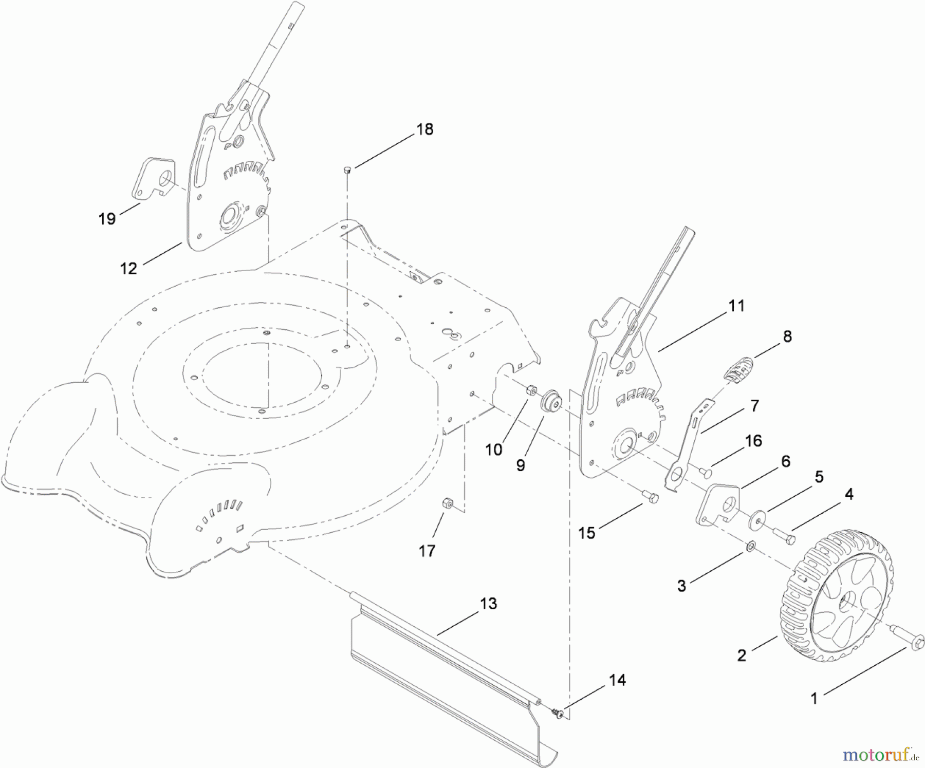  Toro Neu Mowers, Walk-Behind Seite 1 20323 - Toro 20