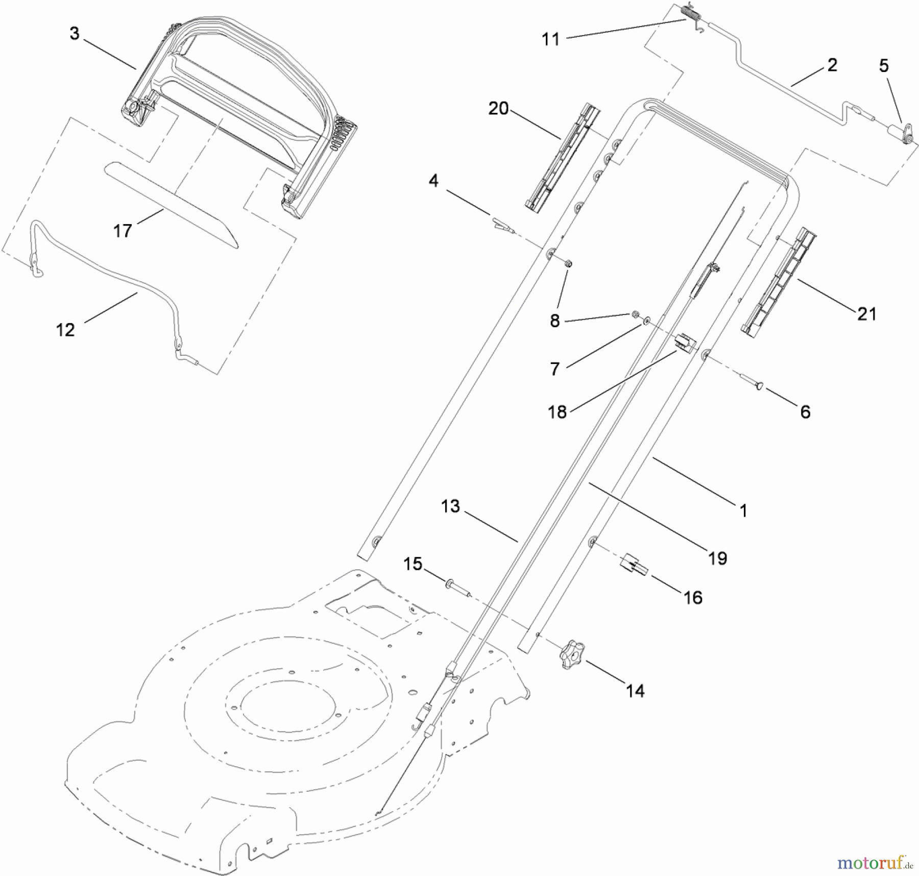  Toro Neu Mowers, Walk-Behind Seite 1 20332 - Toro 22