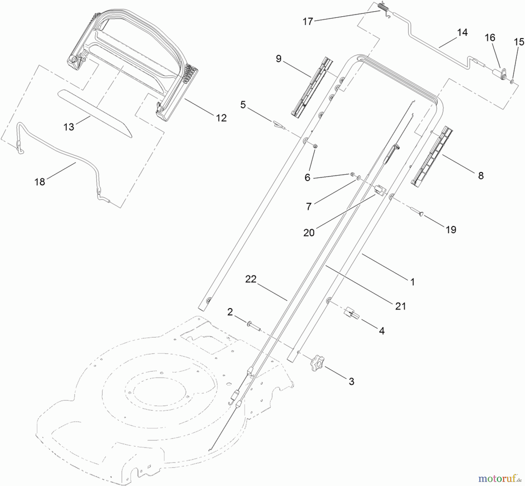  Toro Neu Mowers, Walk-Behind Seite 1 20332 - Toro 22