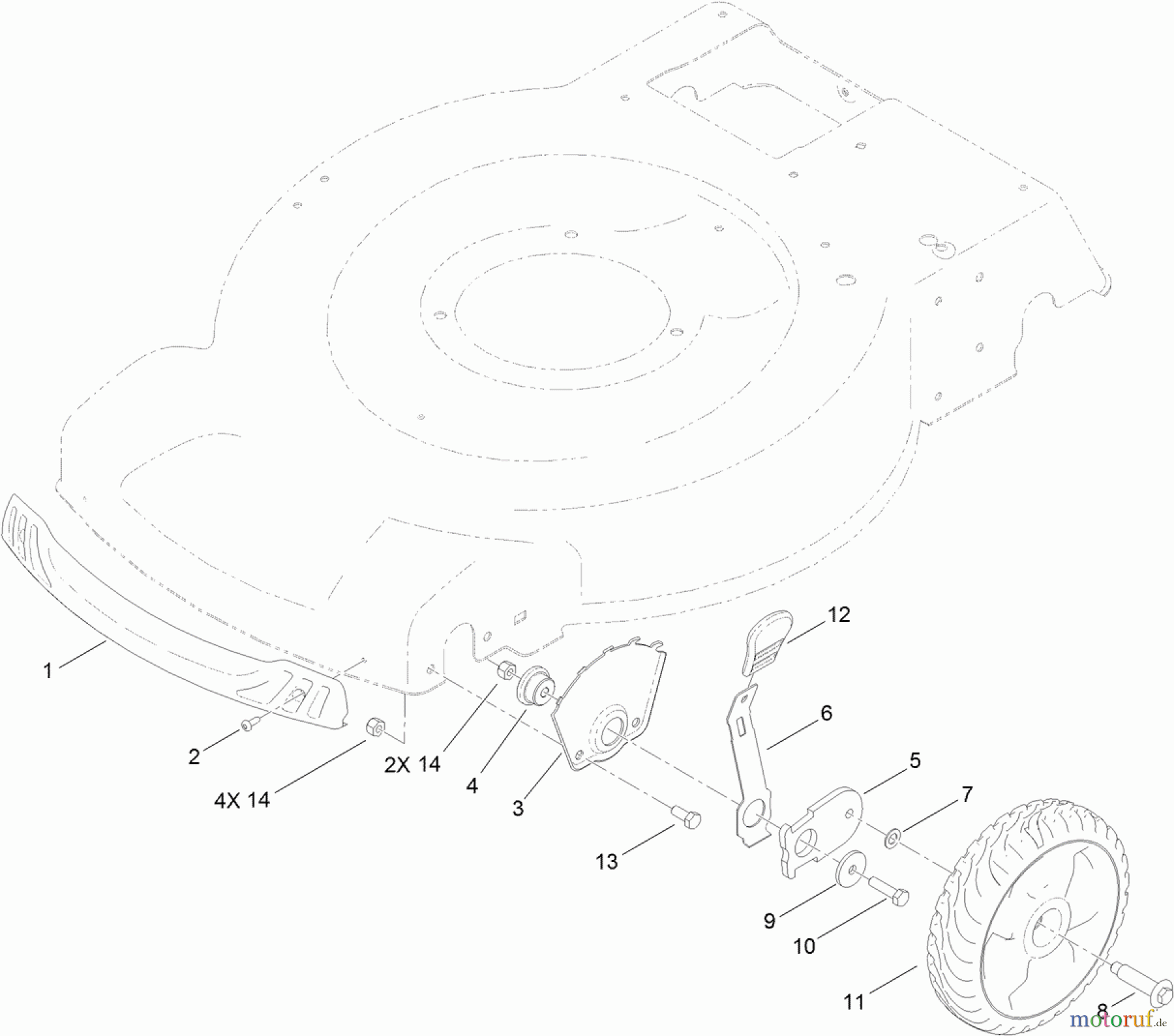  Toro Neu Mowers, Walk-Behind Seite 1 20333 - Toro 22