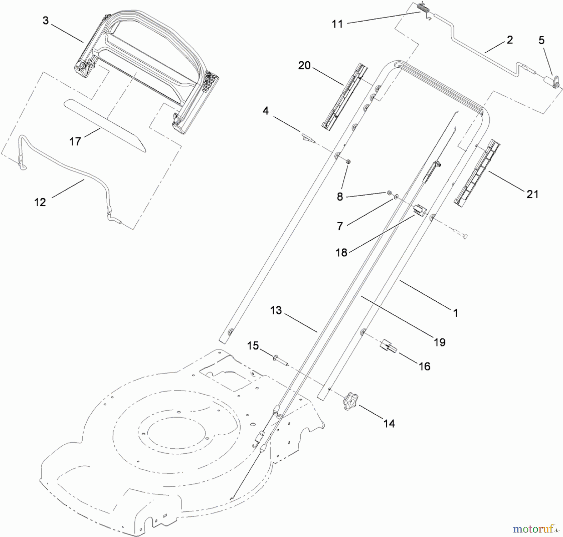  Toro Neu Mowers, Walk-Behind Seite 1 20334C - Toro 22