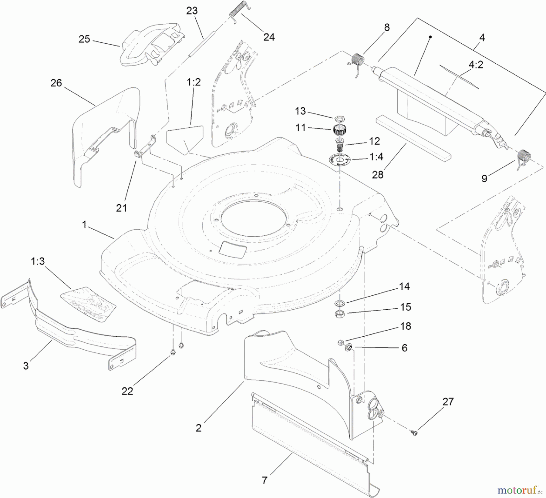  Toro Neu Mowers, Walk-Behind Seite 1 20350 - Toro 22