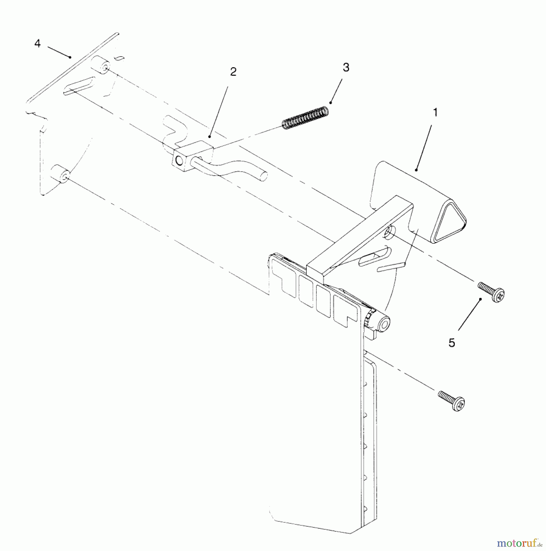  Toro Neu Mowers, Walk-Behind Seite 1 20443 - Toro Lawnmower, 1996 (6900001-6999999) REAR BAGGING ASS-Y (MODEL NO. 20453 ONLY) #2