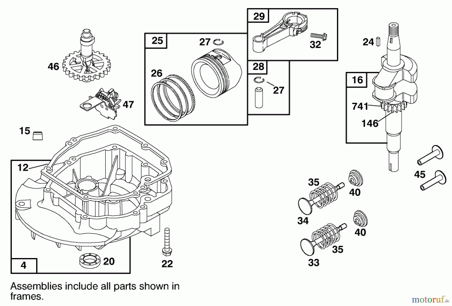  Toro Neu Mowers, Walk-Behind Seite 1 20490 (V-21SB) - Toro Vacu-Power Mower, V-21SB, 1998 (8900001-8999999) ENGINE BRIGGS & STRATTON MODEL 12H802-1766-E1 #2