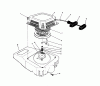 Toro 20526 - Lawnmower, 1988 (8000001-8999999) Listas de piezas de repuesto y dibujos RECOIL ASSEMBLY (MODEL NO. VMH7)