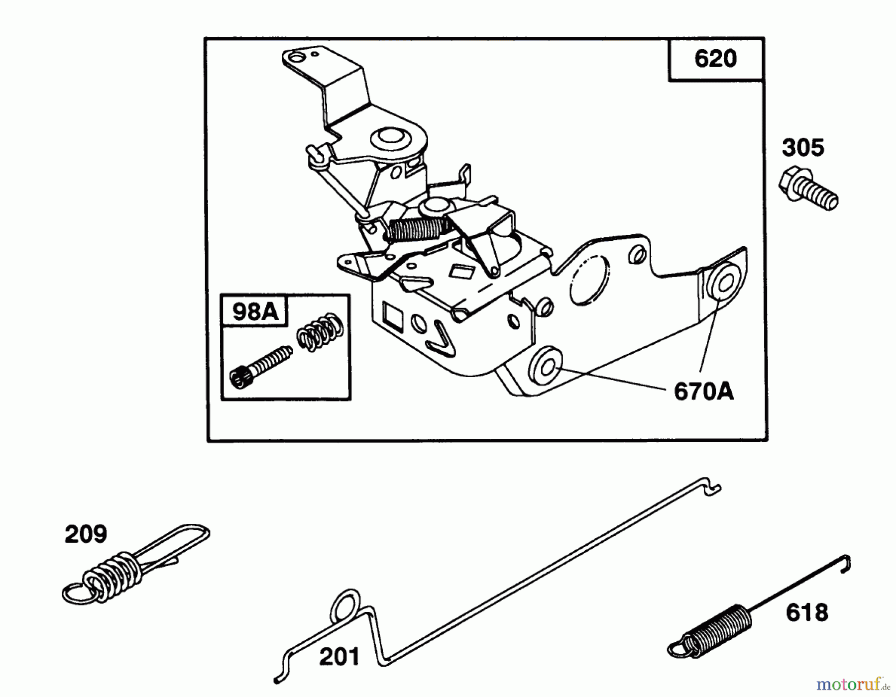  Toro Neu Mowers, Walk-Behind Seite 1 20563 - Toro Lawnmower, 1991 (1000001-1999999) ENGINE MODEL 124702-3115-01 #4