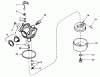 Toro 20574 - Lawnmower, 1987 (7000001-7999999) Listas de piezas de repuesto y dibujos CARBURETOR NO. 632050A