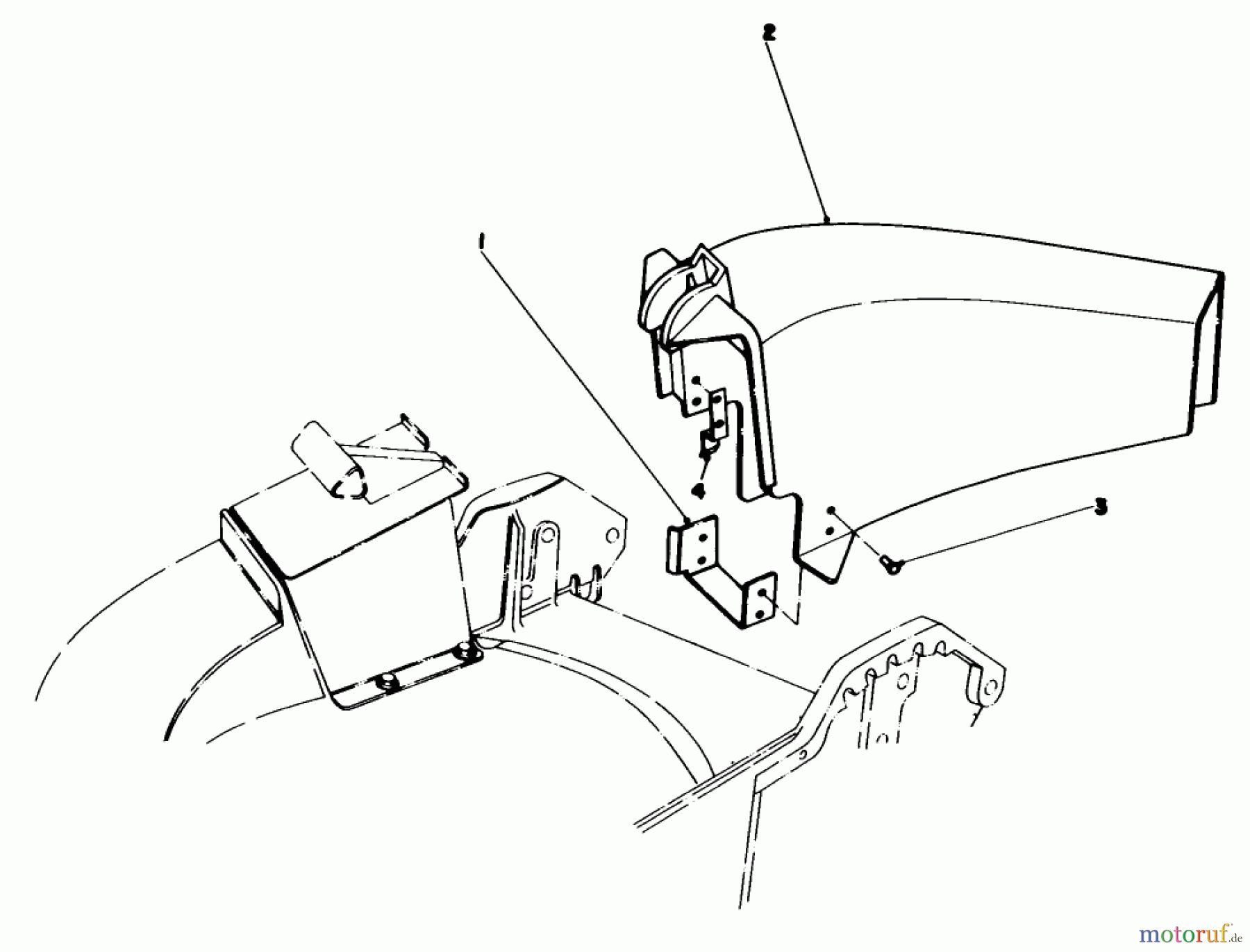  Toro Neu Mowers, Walk-Behind Seite 1 20577 - Toro Lawnmower, 1984 (4000001-4999999) SIDE DISCHARGE KIT NO. 59107 (OPTIONAL)