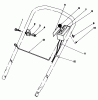 Toro 20577 - Lawnmower, 1985 (5000001-5999999) Listas de piezas de repuesto y dibujos THROTTLE CONTROL