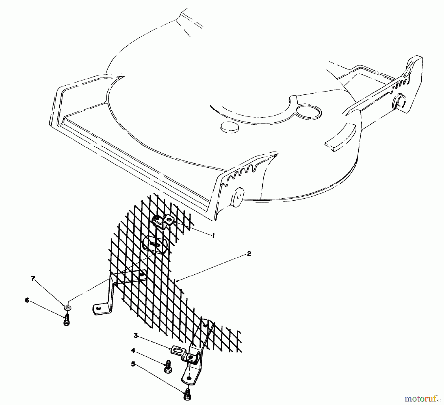  Toro Neu Mowers, Walk-Behind Seite 1 20581 - Toro Lawnmower, 1984 (4000001-4999999) LEAF SHREDDER KIT MODEL NO. 59157 (OPTIONAL)