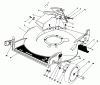 Toro 20581 - Lawnmower, 1985 (5000001-5999999) Listas de piezas de repuesto y dibujos HOUSING ASSEMBLY