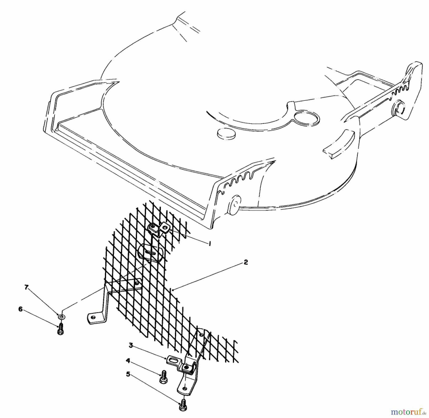  Toro Neu Mowers, Walk-Behind Seite 1 20584 - Toro Lawnmower, 1984 (4000001-4999999) LEAF SHREDDER KIT MODEL NO. 59157 (OPTIONAL)