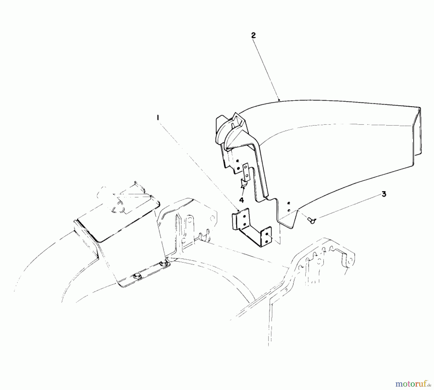  Toro Neu Mowers, Walk-Behind Seite 1 20586 - Toro Lawnmower, 1987 (7000001-7999999) SIDE DISCHARGE KIT NO. 59107 (OPTIONAL)