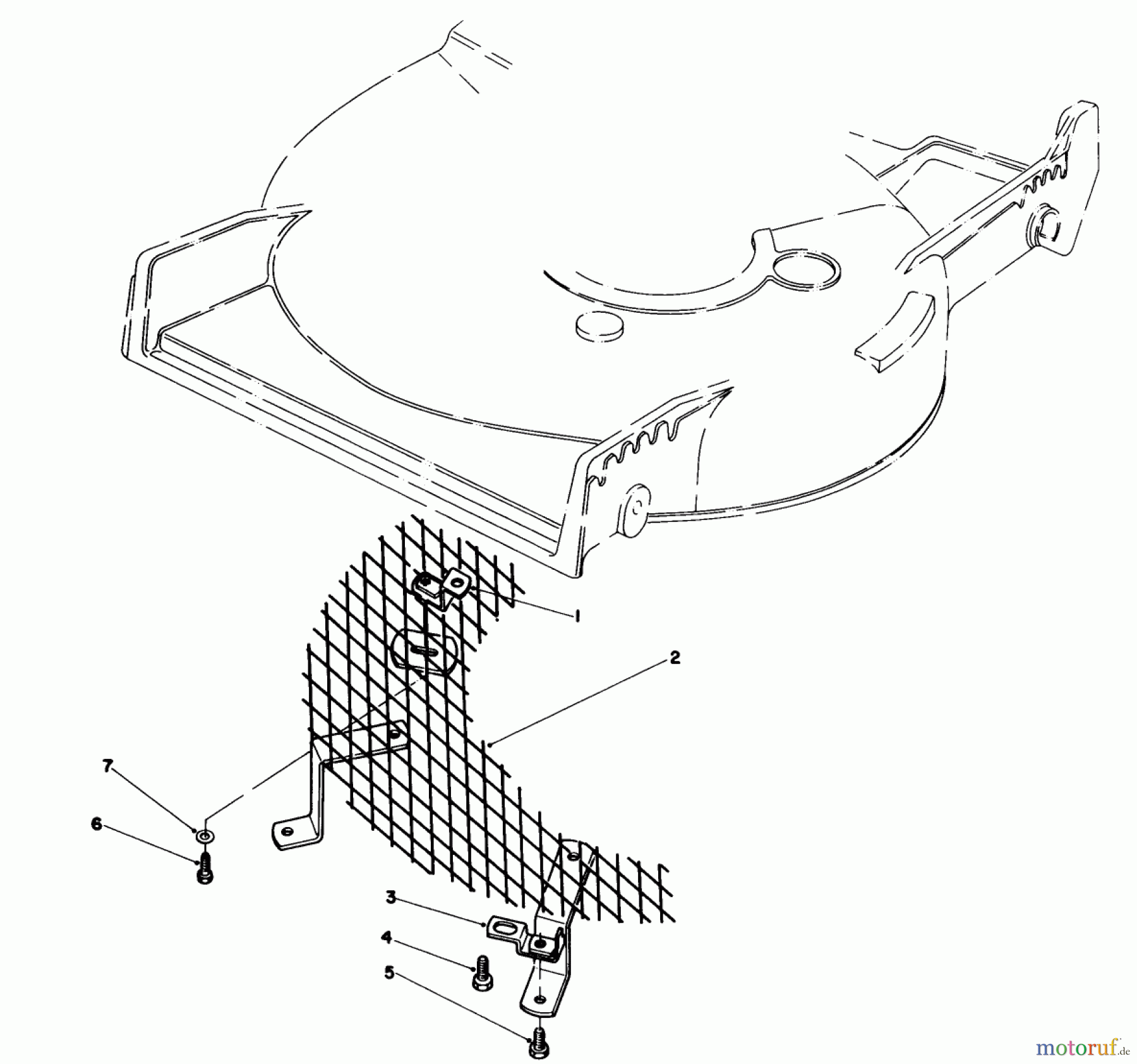  Toro Neu Mowers, Walk-Behind Seite 1 20588 - Toro Lawnmower, 1985 (5000001-5999999) LEAF SHREDDER KIT MODEL NO. 59157 (OPTIONAL)