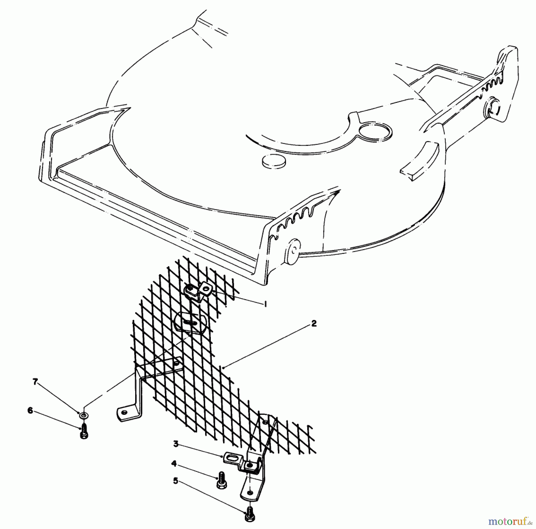  Toro Neu Mowers, Walk-Behind Seite 1 20588 - Toro Lawnmower, 1988 (8000001-8999999) LEAF SHREDDER KIT MODEL NO. 59157 (OPTIONAL)