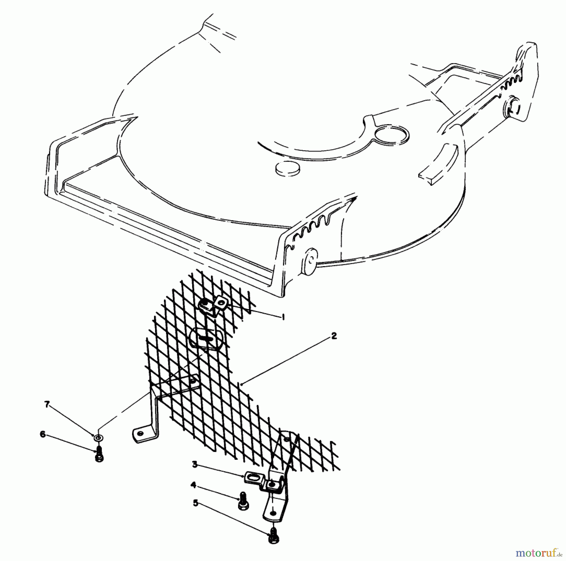  Toro Neu Mowers, Walk-Behind Seite 1 20622 - Toro Lawnmower, 1988 (8000001-8999999) LEAF SHREDDER KIT MODEL NO. 59157 (OPTIONAL)