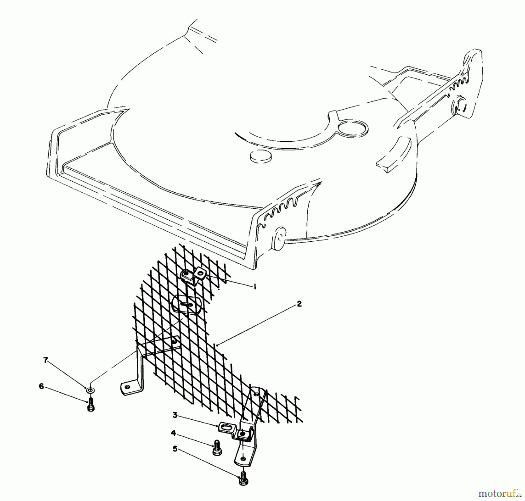  Toro Neu Mowers, Walk-Behind Seite 1 20622C - Toro Lawnmower, 1988 (8000001-8999999) LEAF SHREDDER KIT MODEL NO. 59157 (OPTIONAL)