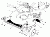 Toro 20624 - Lawnmower, 1987 (7000001-7999999) Listas de piezas de repuesto y dibujos HOUSING ASSEMBLY
