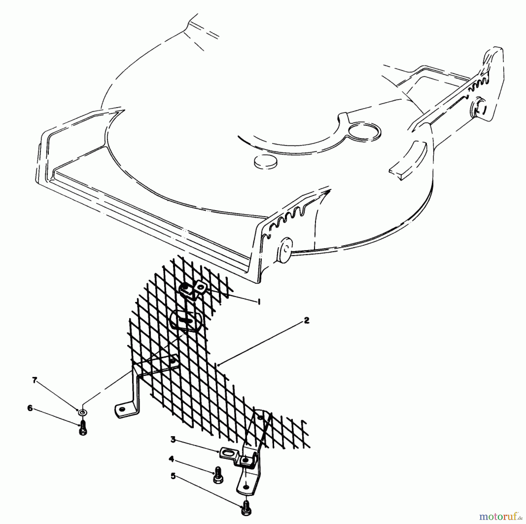  Toro Neu Mowers, Walk-Behind Seite 1 20628C - Toro Lawnmower, 1987 (7000001-7999999) LEAF SHREDDER KIT MODEL NO. 59157 (OPTIONAL)