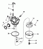 Toro 20632 - Lawnmower, 1989 (9000001-9999999) Listas de piezas de repuesto y dibujos CARBURETOR NO. 632099