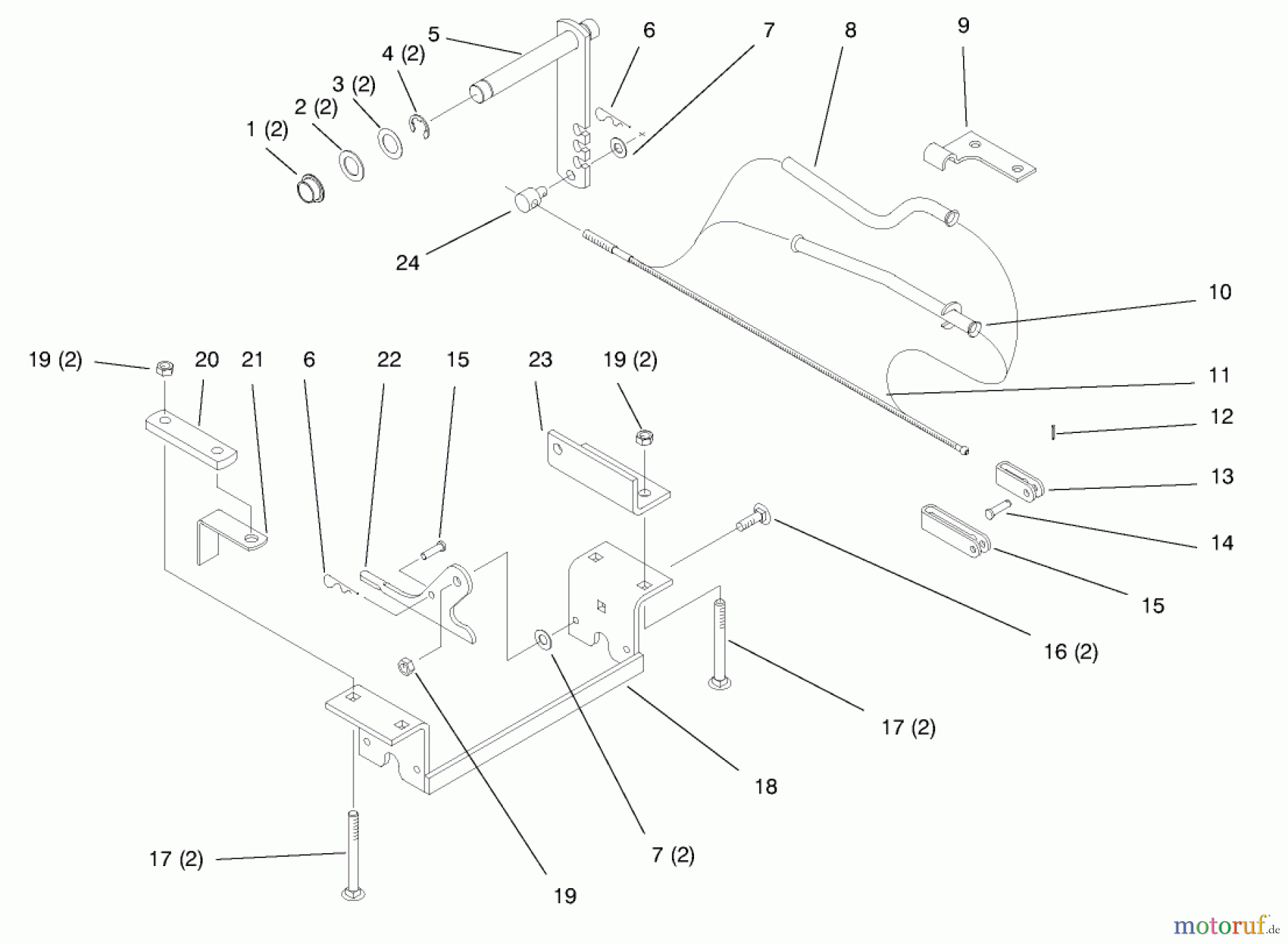  Toro Neu Accessories, Tiller/Cultivator 79370 - Toro 36