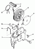 Toro 20674 - Lawnmower, 1983 (3000001-3999999) Listas de piezas de repuesto y dibujos STARTER ASSEMBLY NO. 590532