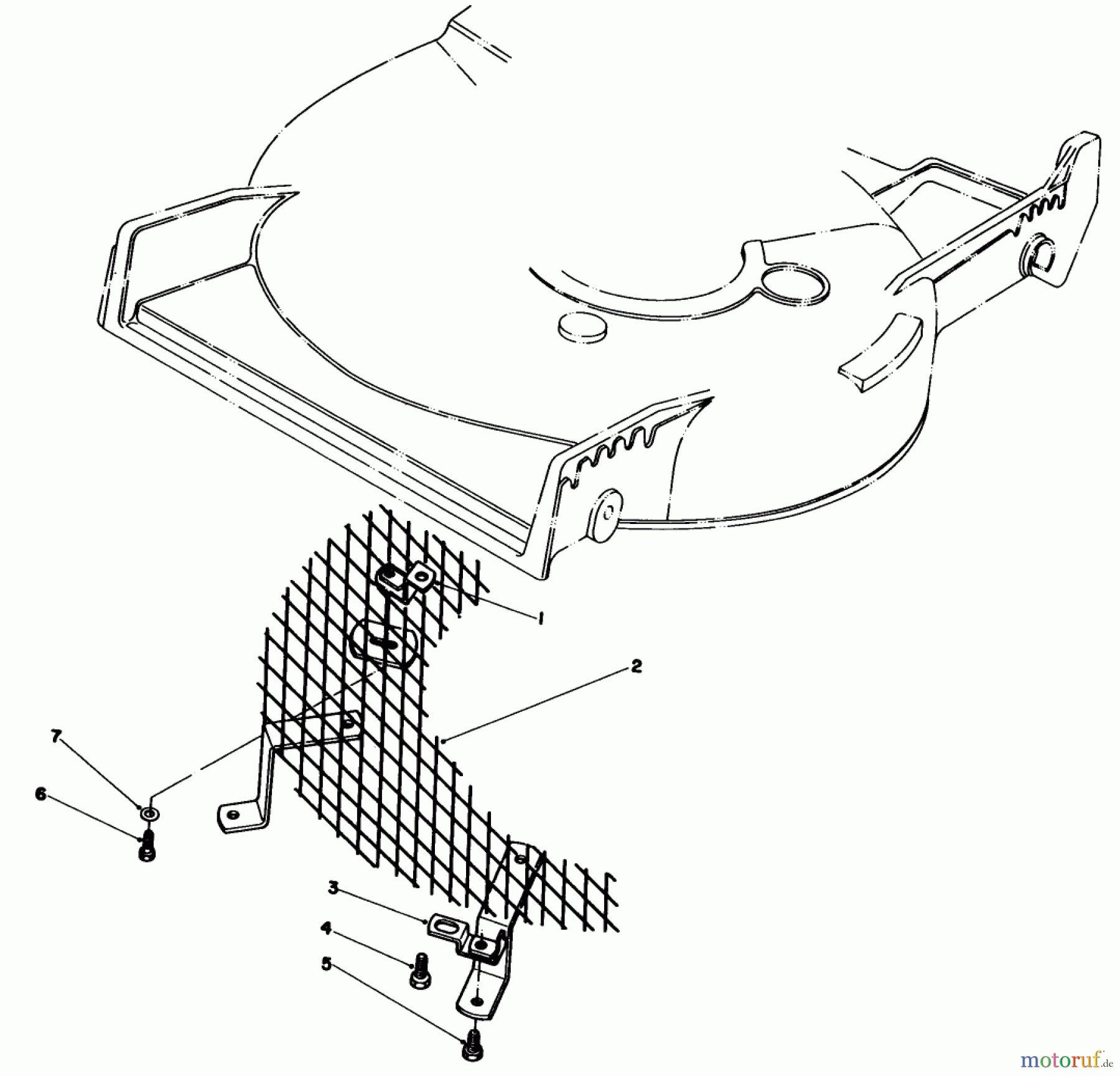  Toro Neu Mowers, Walk-Behind Seite 1 20676 - Toro Lawnmower, 1984 (4000001-4999999) LEAF SHREDDER KIT MODEL NO. 59157 (OPTIONAL)