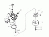 Toro 20677 - Lawnmower, 1990 (0002102-0999999) Listas de piezas de repuesto y dibujos CARBURETOR NO. 632050A