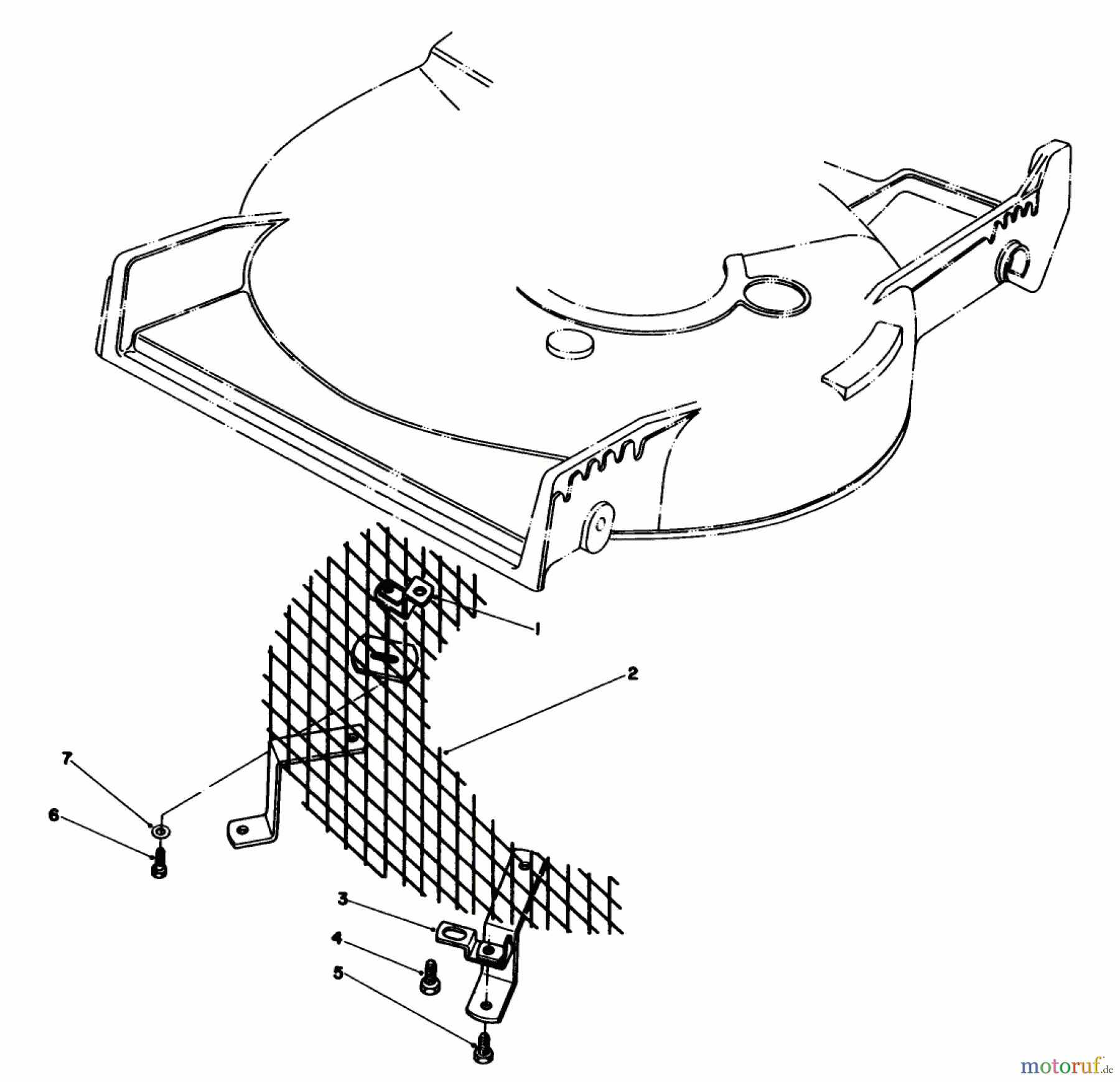  Toro Neu Mowers, Walk-Behind Seite 1 20684 - Toro Lawnmower, 1984 (4000001-4999999) LEAF SHREDDER KIT MODEL NO. 59157 (OPTIONAL)