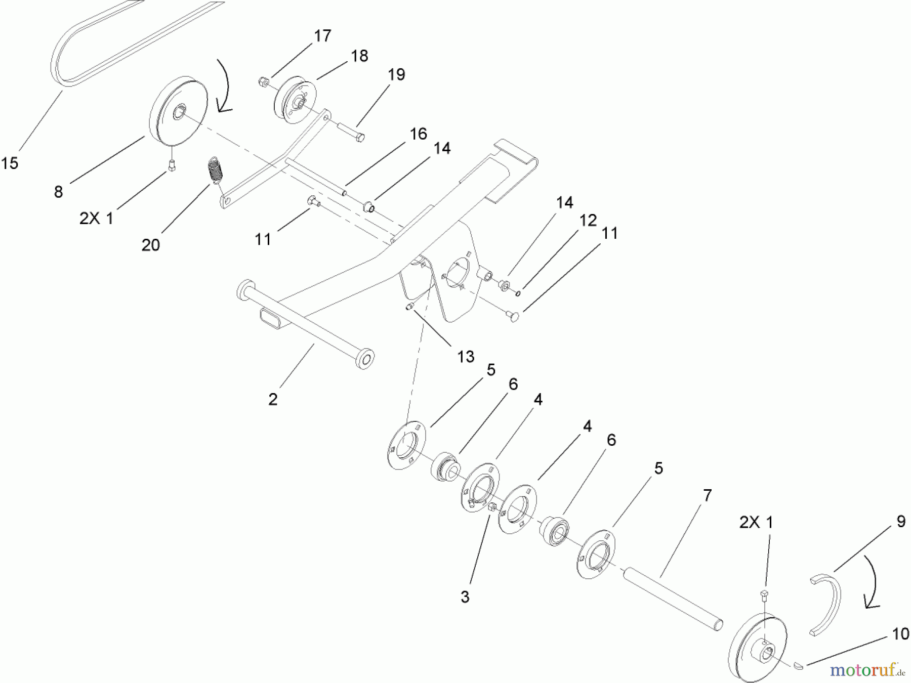  Toro Neu Accessories, Tiller/Cultivator 79484 - Toro 36