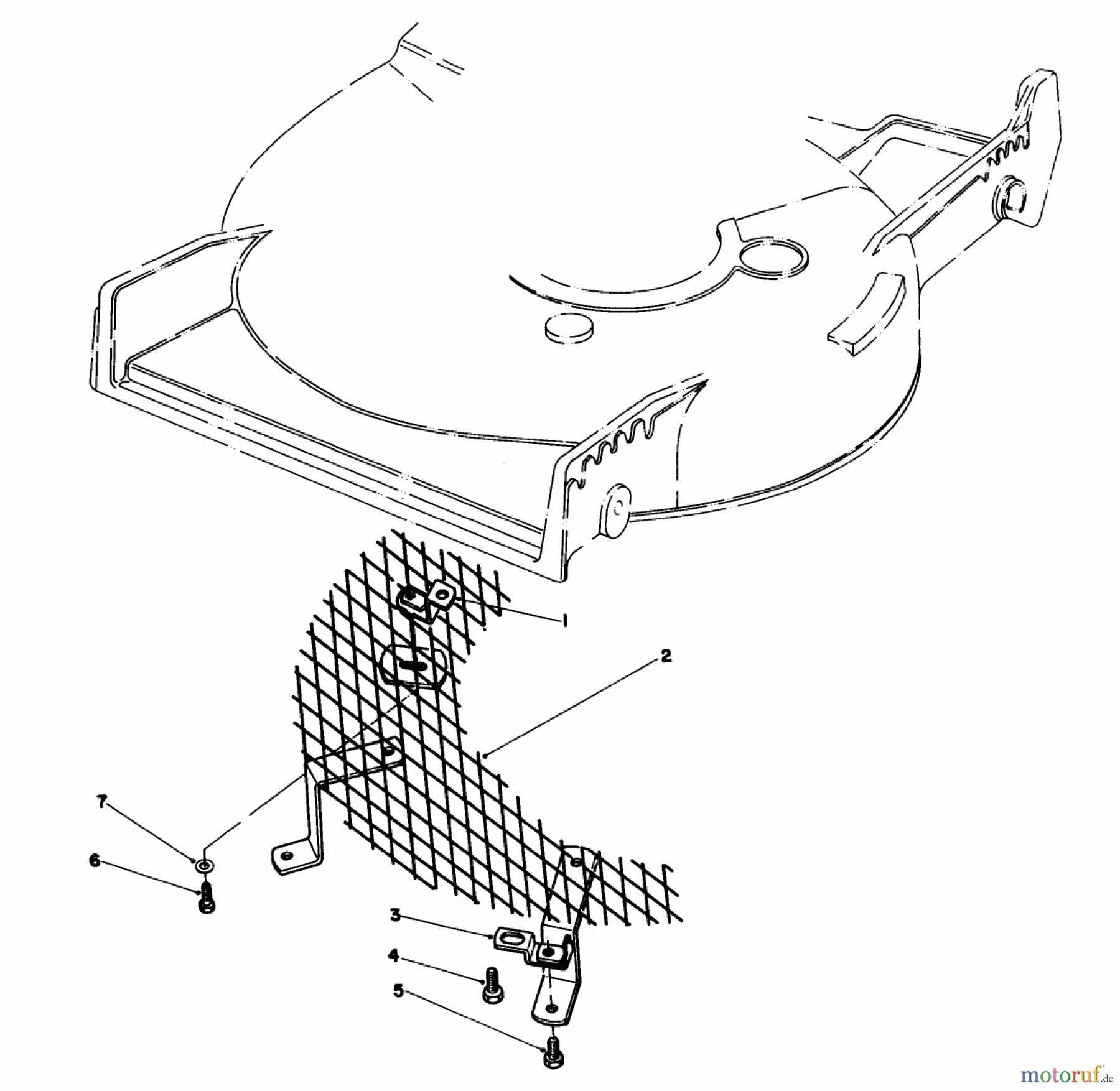  Toro Neu Mowers, Walk-Behind Seite 1 20692 - Toro Lawnmower, 1988 (8000001-8999999) LEAF SHREDDER KIT MODEL NO. 59157 (OPTIONAL)